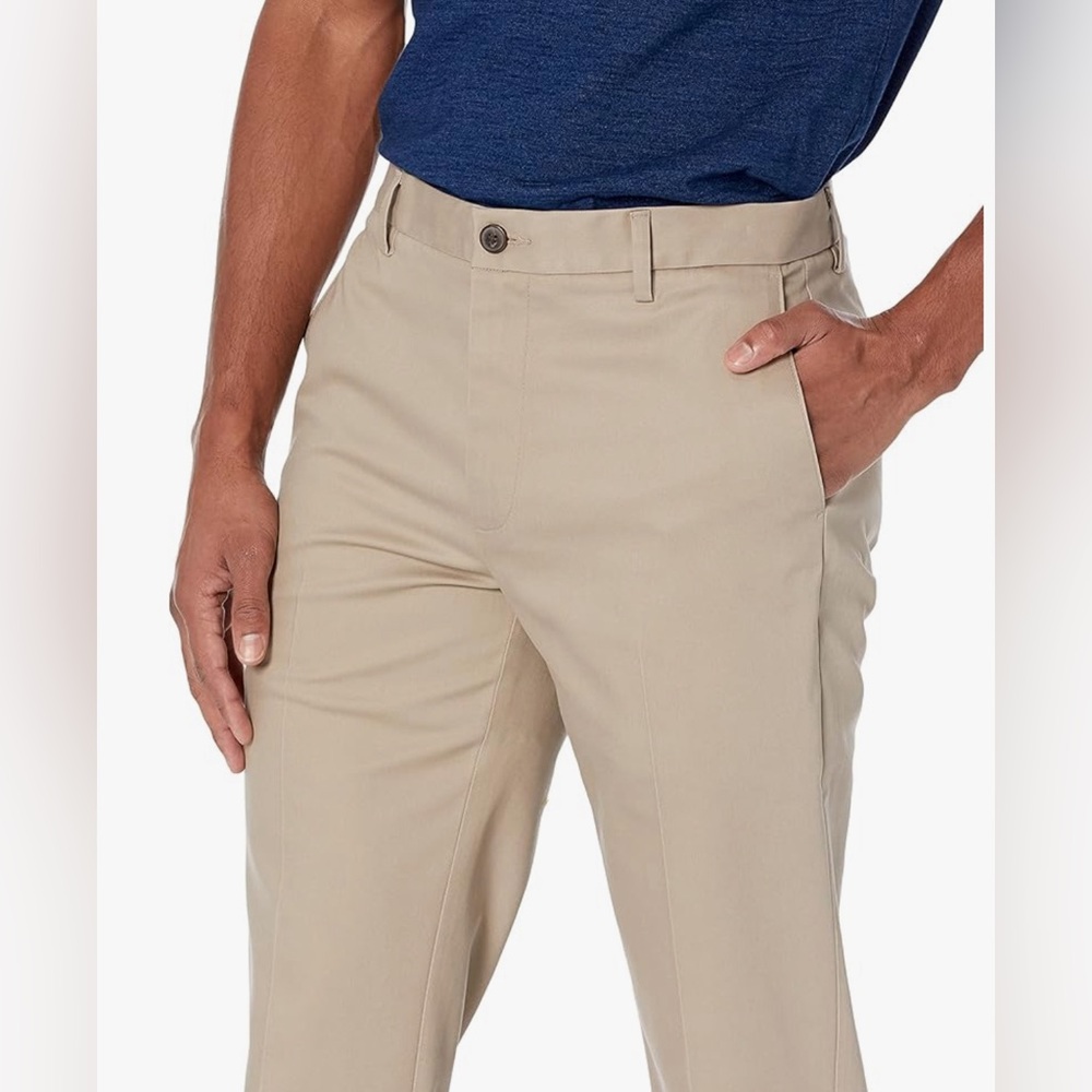 ✨Goodthreads Men's Slim-Fit Washed Comfort Stretch Chino Pant - Picture 4 of 6